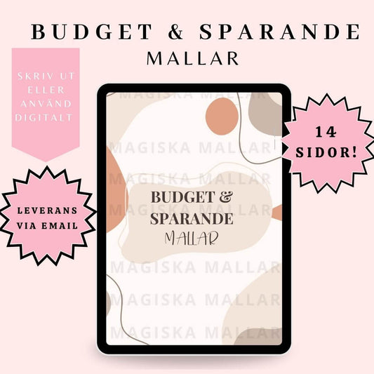 Budget och Sparandemallar
